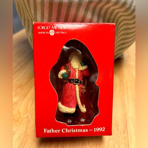 Vintage Christmas Ornament  Forget Me No - Picture 3 of 7